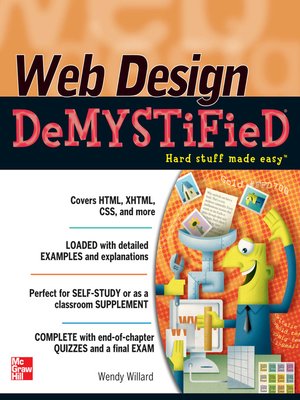 cover image of Web Design DeMYSTiFieD